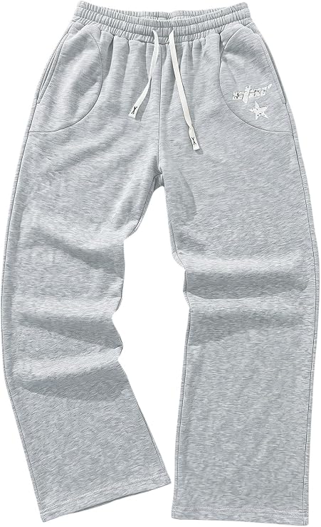 Men'S Y2K Baggy Sweatpants Drawstring Casual Pants
