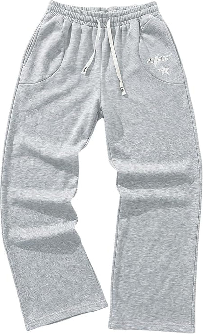 Men'S Y2K Baggy Sweatpants Drawstring Casual Pants