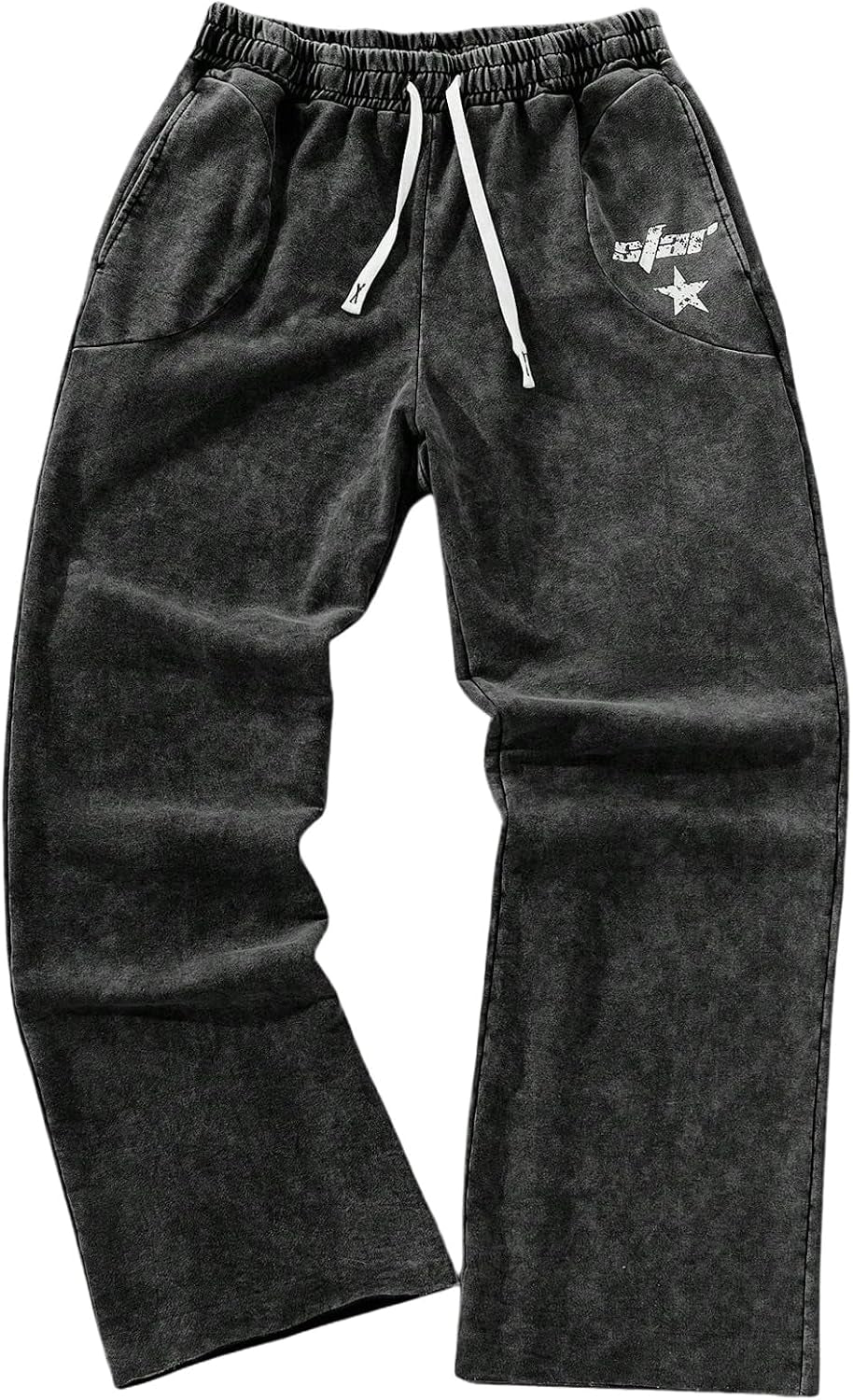 Men'S Y2K Baggy Sweatpants Drawstring Casual Pants